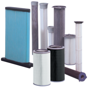 Powder Filters - Paper and Polyester Cartridges CRT