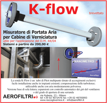 Misuratore di Portata Aria K-flow