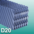Filter Elements - Paint stop and pleated filters for painting booths, painting systems and plants -  D20 Drift Eliminator