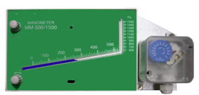 Strumentazione - Metromanostati differenziali per basse Pressioni MT1500-PS1300